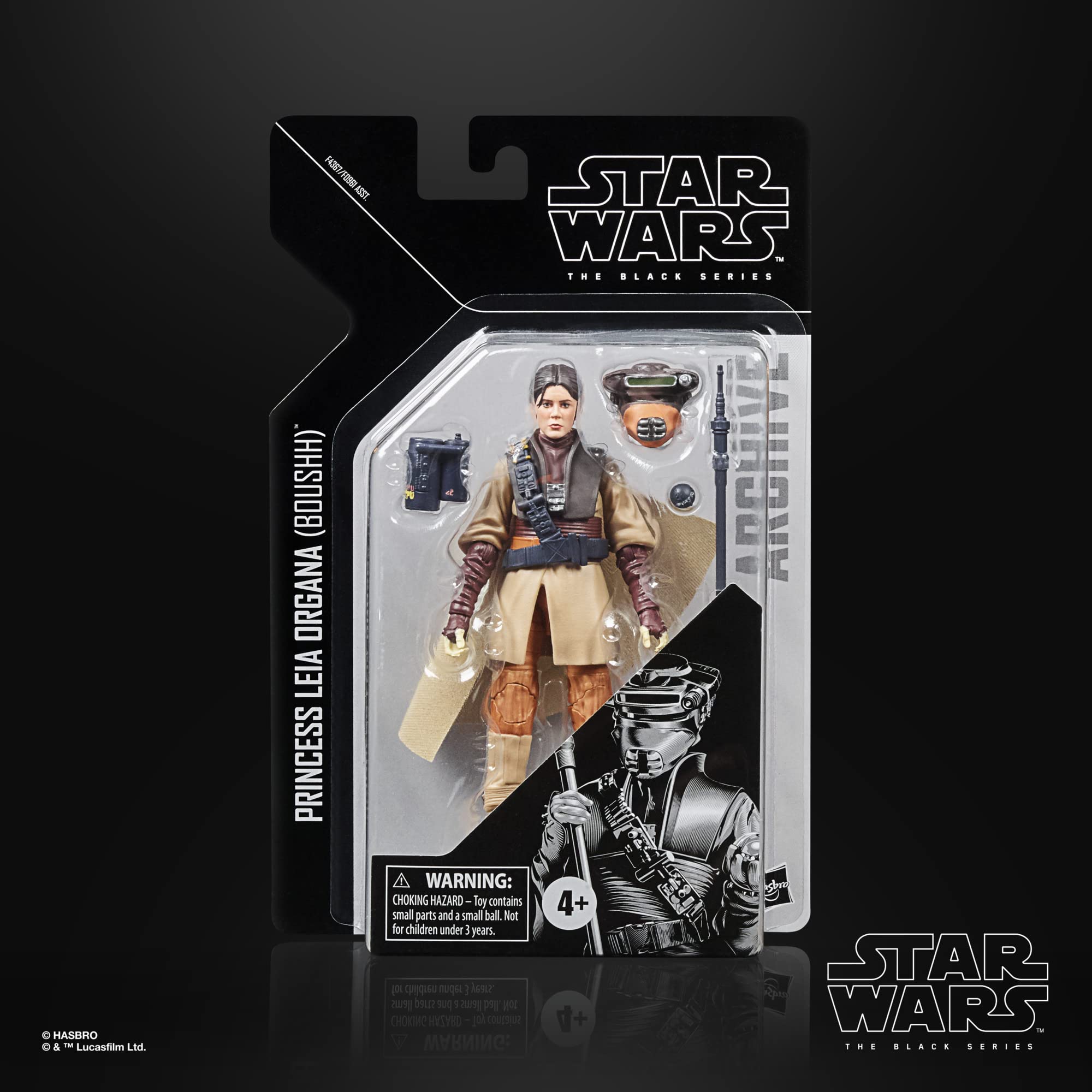 Star Wars The Black Series Archive Princess Leia Organa (Boushh) Toy 6-Inch-Scale Star Wars: Return of The Jedi Collectible Action Figure