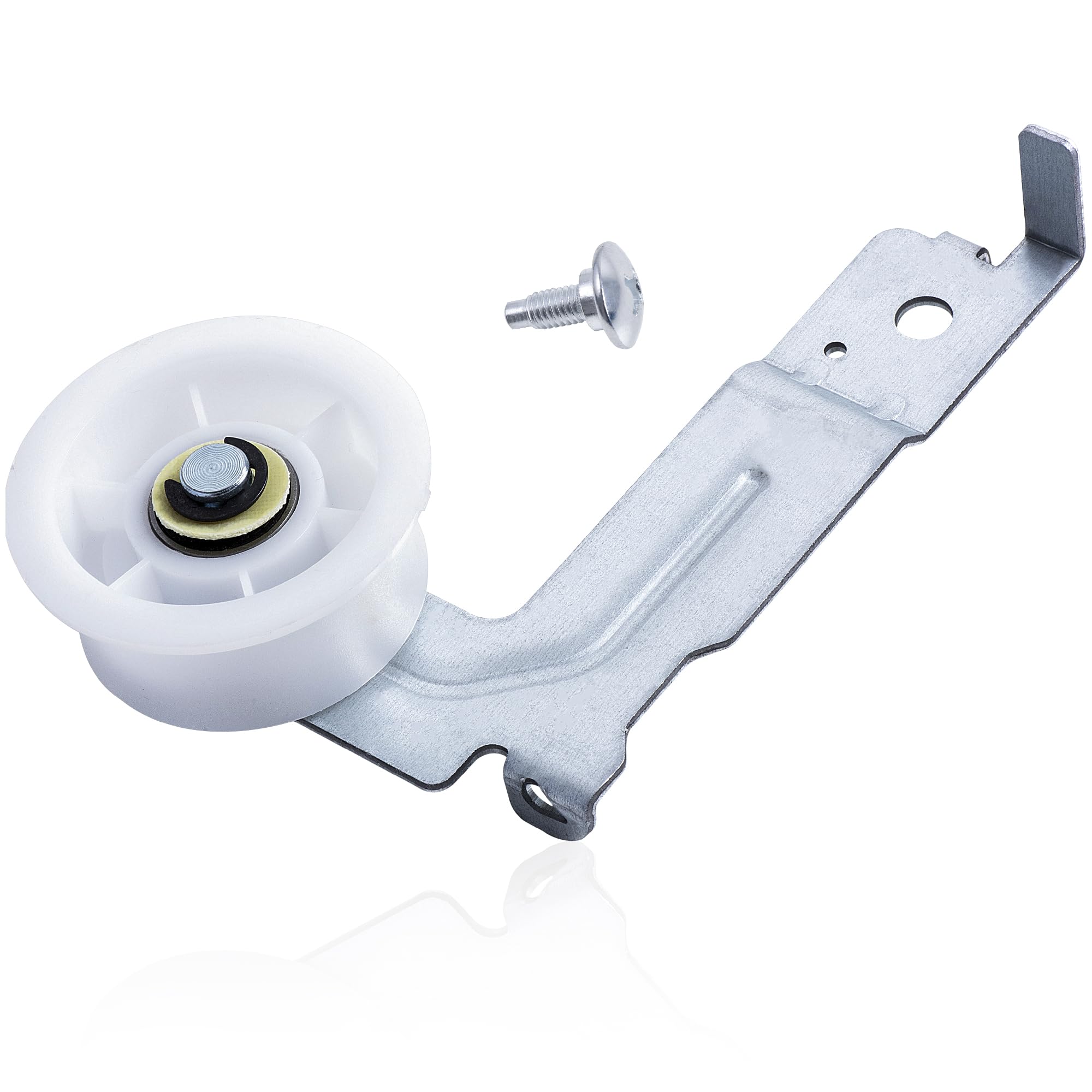 [Upgraded Dual Ball Bearings] BlueStars DC93-00634A Dryer Idler Pulley with Sturdy Clip – Compatible with Samsung Dryers DV45H7000EW DV48H7400EW DV42H5000EW DV48J7700EW DC96-00882C AP4373659