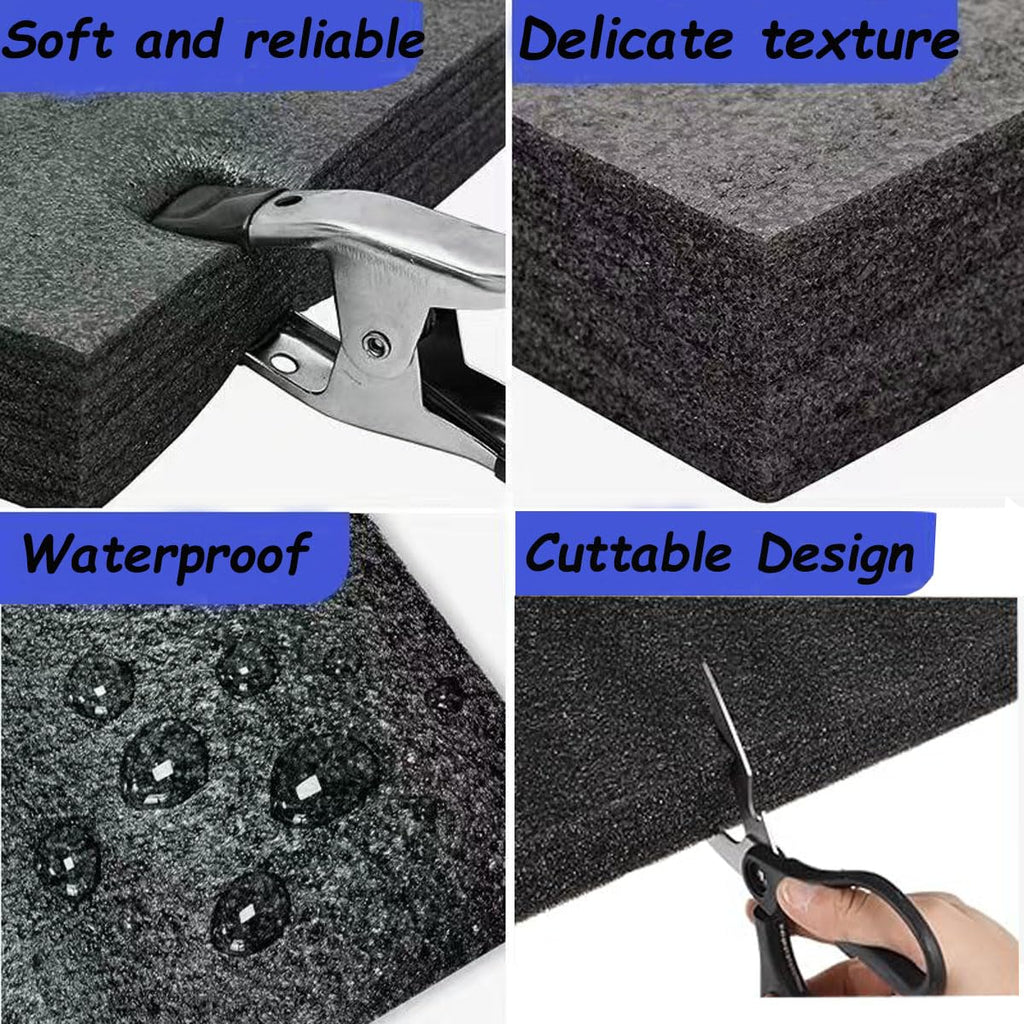 Aisetmoon 2 Pcs Customizable Polyethylene Foam Sheet 12 x 12 x 2 Inch Thick Foam Padding Foam Inserts Cuttable Packing Foams, Shock-Absorption Sponge Paddings for Toolbox Storage, Packaging