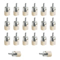 laffoonparts 20 Pcs Fuel Filter Replacement for Walbro 125-527 Compatible with Robin 3112 Replacement for Stihl FC75 FS85 Compatible with Echo 131-205-07320 13120519831 13120530830 String Trimmer