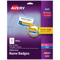 Avery Flexible Printable Name Tags, 2-1/3" x 3-3/8", Matte White, 160 Removable Name Badges (8395)