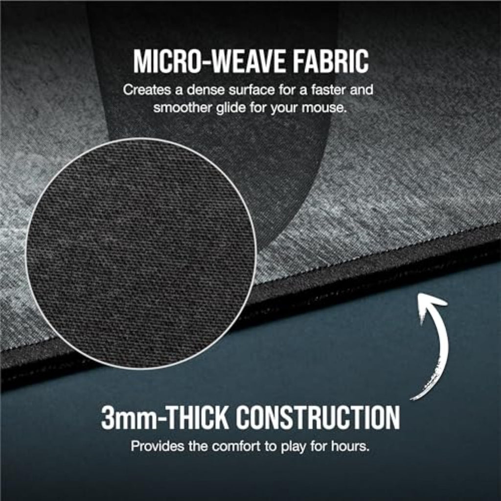 Corsair MM300 PRO Premium Spill-Proof Cloth Gaming Mouse Pad Extended - Multicolor