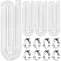 Replacement Pool Hoses for Above Ground Pools 1 1/4, 59" Long Above Ground Pool Hoses (White, 4 Pcs)