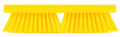 Sparta Deck Scrub Head, Heavy Duty Brush with Stiff Bristles for Cleaning Outdoors, 10" Long, 1 Count, Yellow