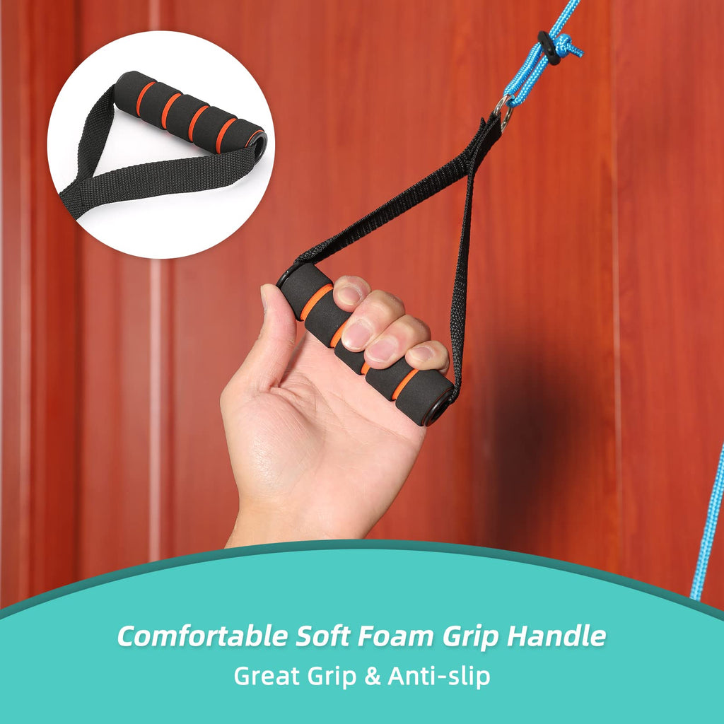Fanwer Shoulder Pulley - Exercise Pulleys for Shoulder Rehab Over Door & Physical Therapy