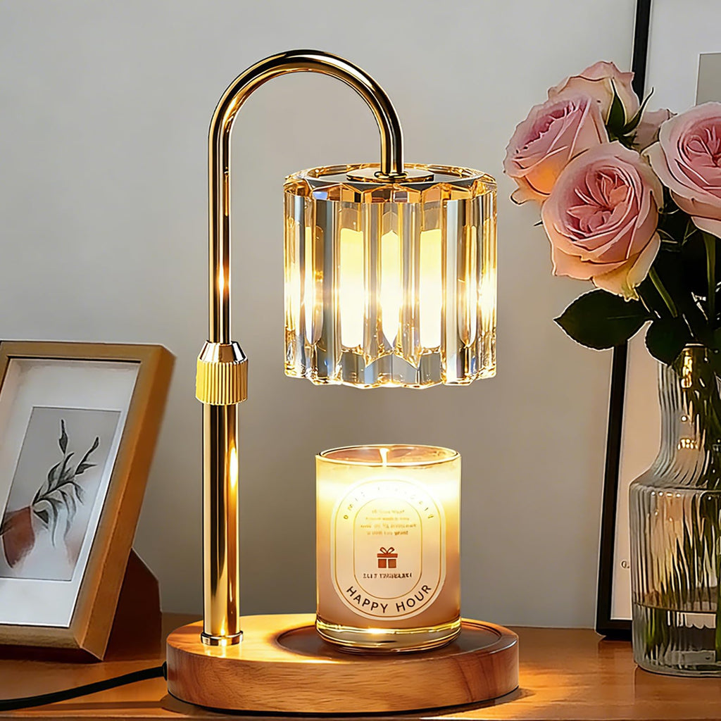 Lukasa Candle Warmer Lamp with Timer and Dimmer, Adjustable Height Candle Warmer for Candle, Birthday Gifts for Women Men, Mother's Day Gifts for Mom, Christmas Decor Home Room Decor, Christmas Gifts