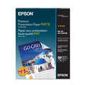 Epson S041568 Premium Presentation Paper Matte Double Sided, Letter Size, 50 sheets Ink