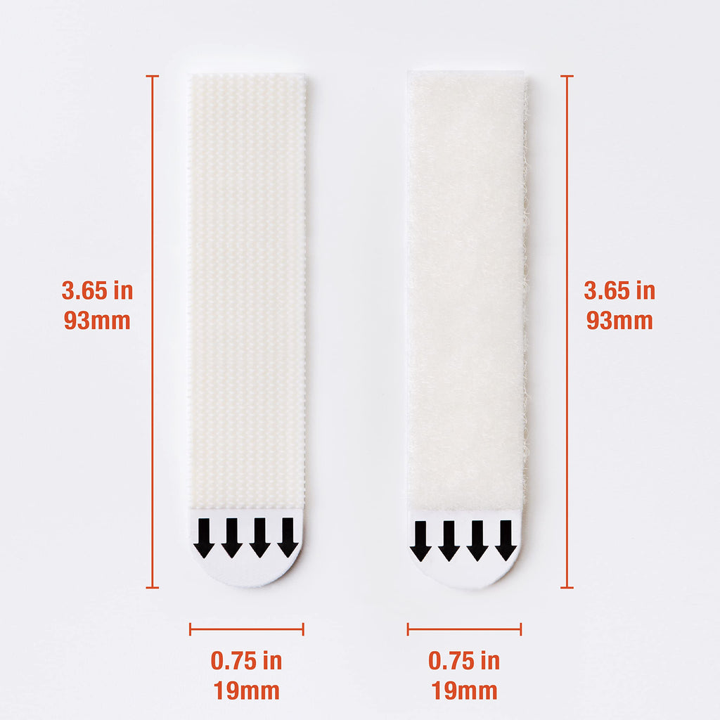 60-Pairs(120 Strips) Large Picture Hanging Strips Heavy Duty, Removable Hook and Loop Tape, Picture Hanger Damage Free, Waterproof Adhesive Strips for Frame Hanging