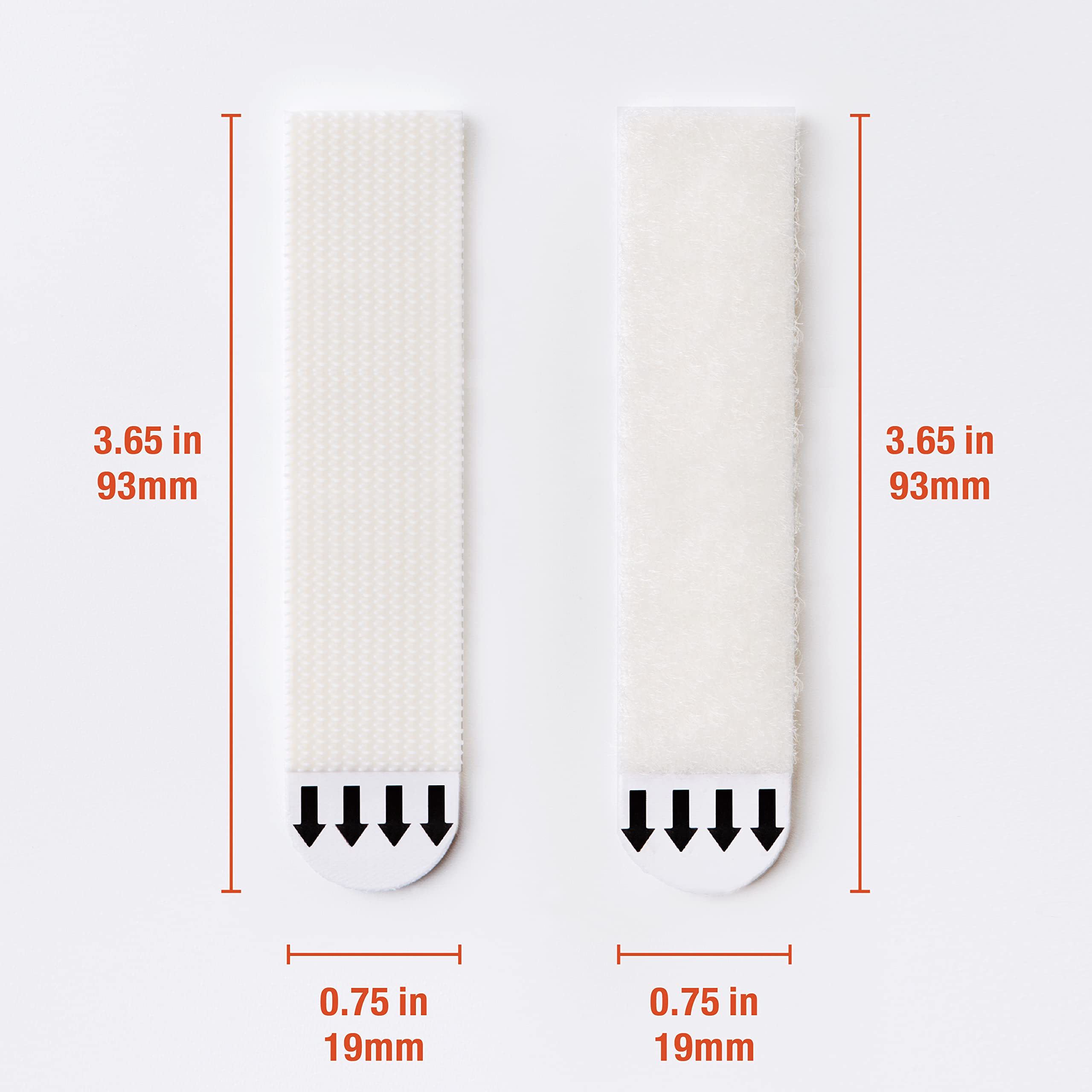 60-Pairs(120 Strips) Large Picture Hanging Strips Heavy Duty, Removable Hook and Loop Tape, Picture Hanger Damage Free, Waterproof Adhesive Strips for Frame Hanging