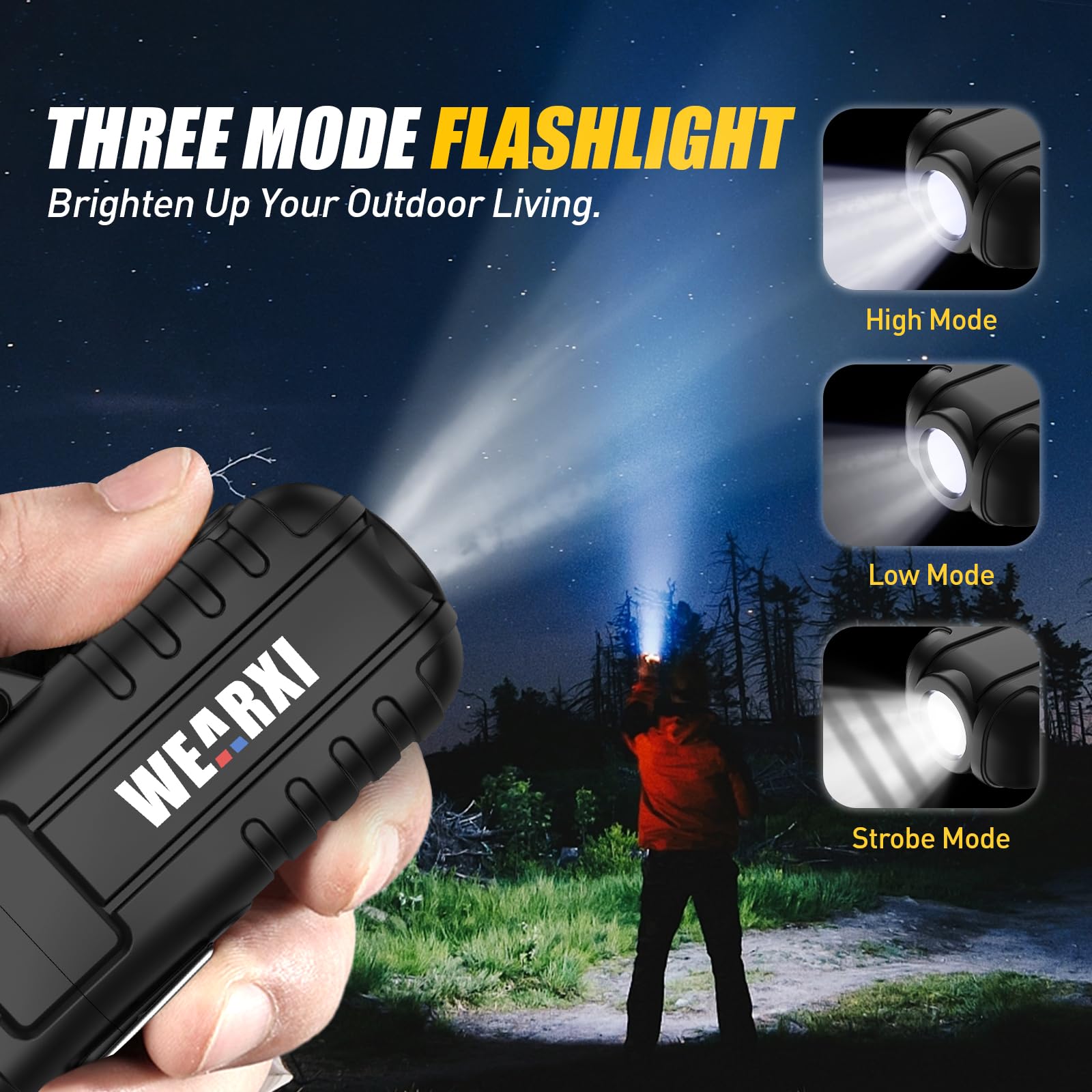 WEARXI Gifts for Men Electric Lighter, Easter Gifts for Adults, Father s Day Gift from Daughter Son Wife, Birthday Gift for Dad/Men/Him, Father s Day Ideas, Cool Gadgets Camping Accessories