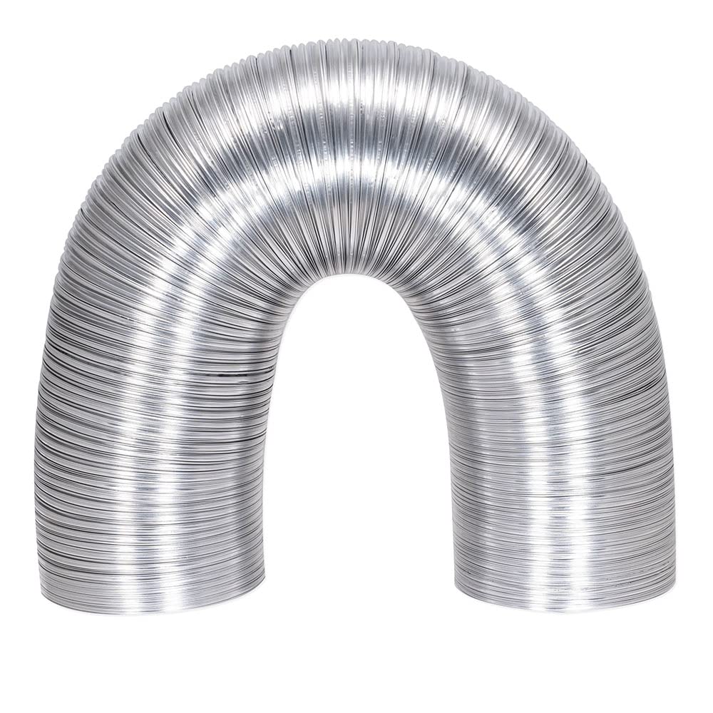 Eastman 69028 Semi-Rigid Aluminum Dryer Duct, silver