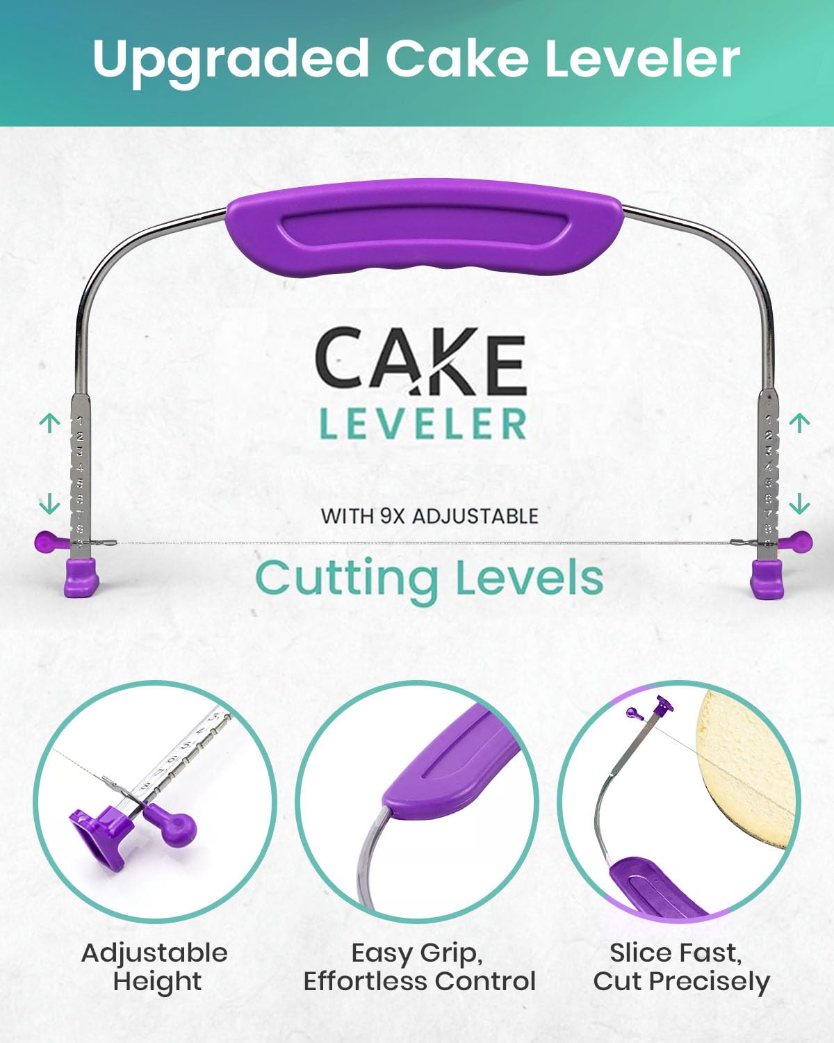 RFAQK 65 PCs Cake Decorating Kit Set with Cake Turntable-Cake leveler-24 Numbered Piping Tips with Pattern Chart & EBook- Straight & Offset Spatula-30 Piping Bags- 3 Scraper Set & Baking Supplies