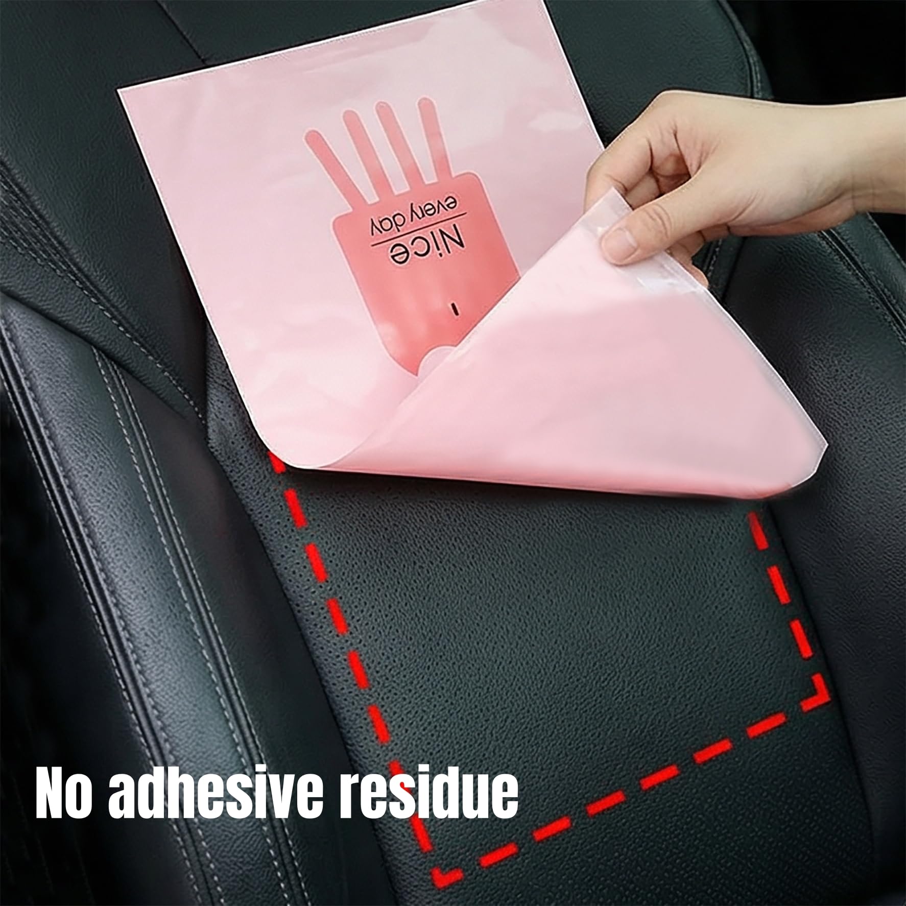 Hiceeden 120pcs Car Trash Bag, Stick-on Disposable Trash Bag, Leakproof Vomit Bags for Car, Kitchen, Travel, Camping, Bedroom, Study Room, Office