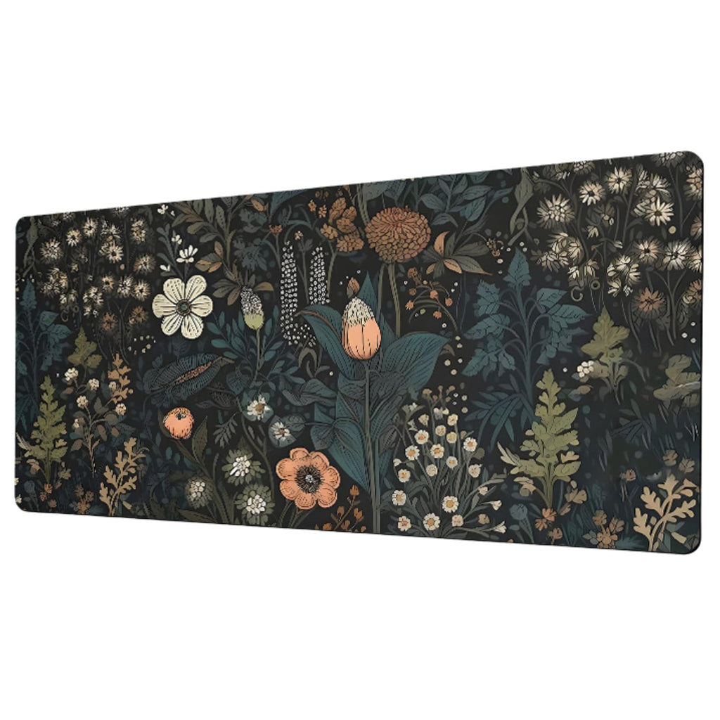 TOMAIDA Mouse Pad, Large Mouse Pad 90 X 40CM (35.4X15.7Inches) Mousepad Big Desk Mat with Non-Slip Rubber Base Keyboard Pad for Gaming and Office-Black