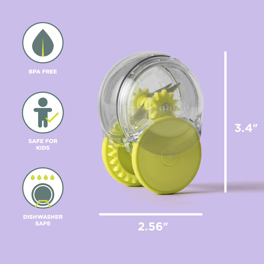 Chef'n Garliczoom Garlic Chopper, One Size, Green