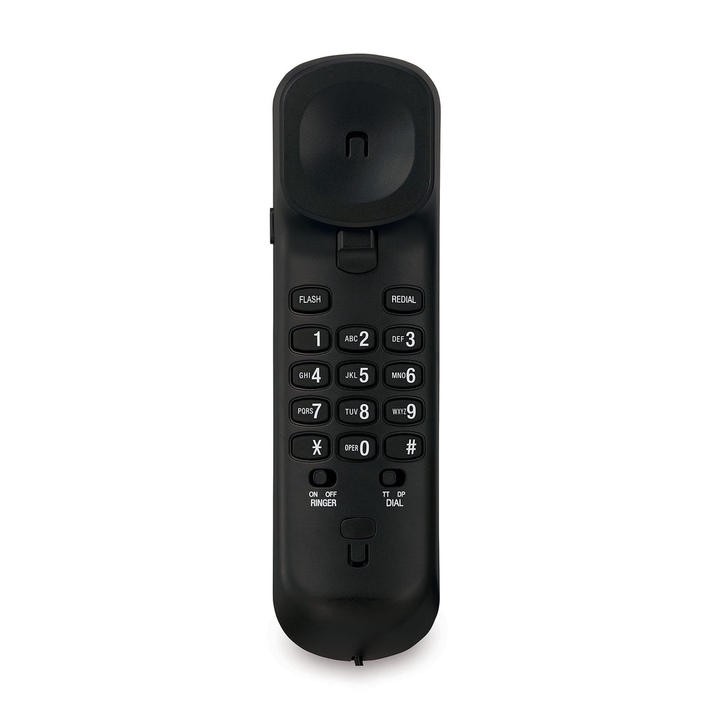 VTech Trimstyle Corded Telephone (CD1103), Black
