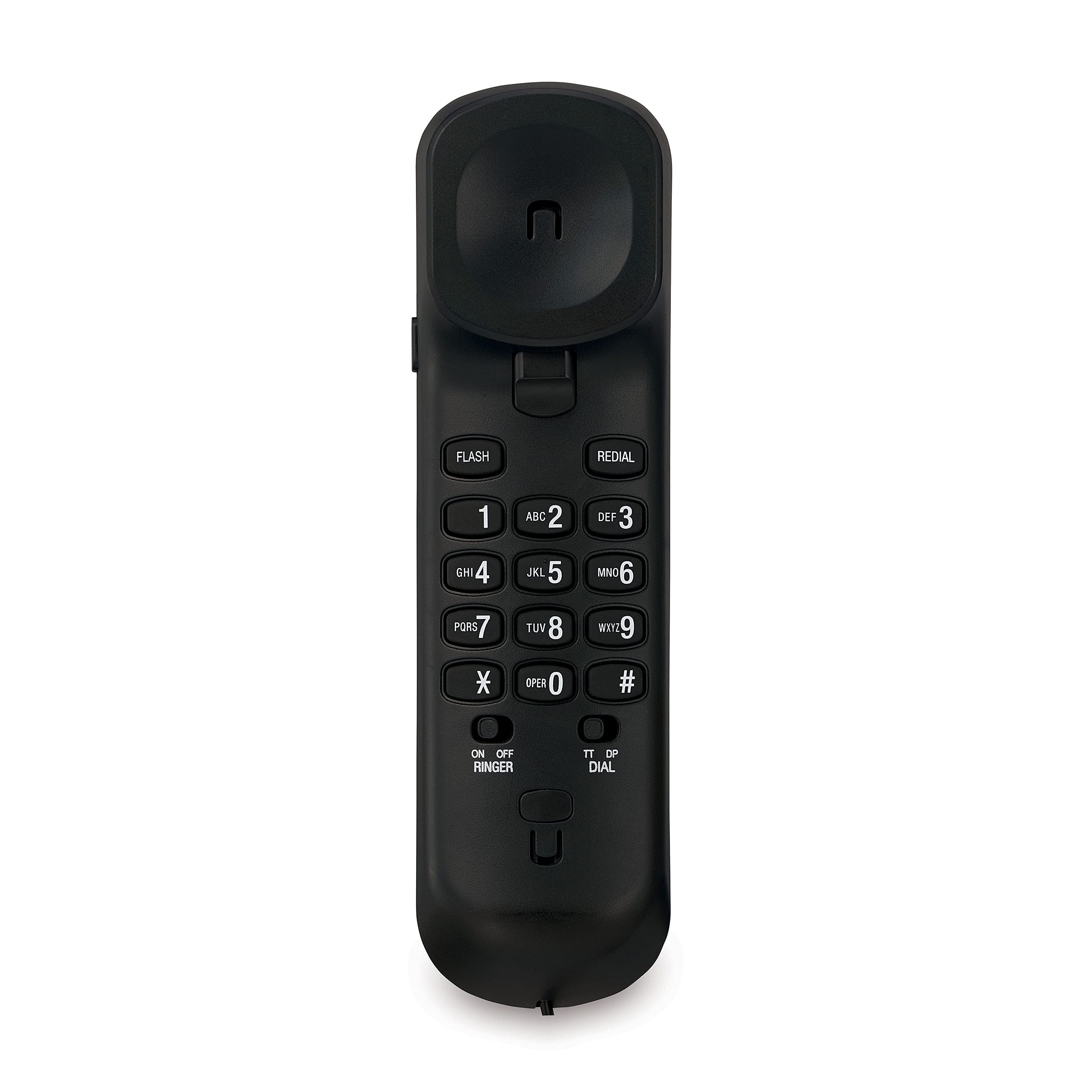 VTech Trimstyle Corded Telephone (CD1103), Black