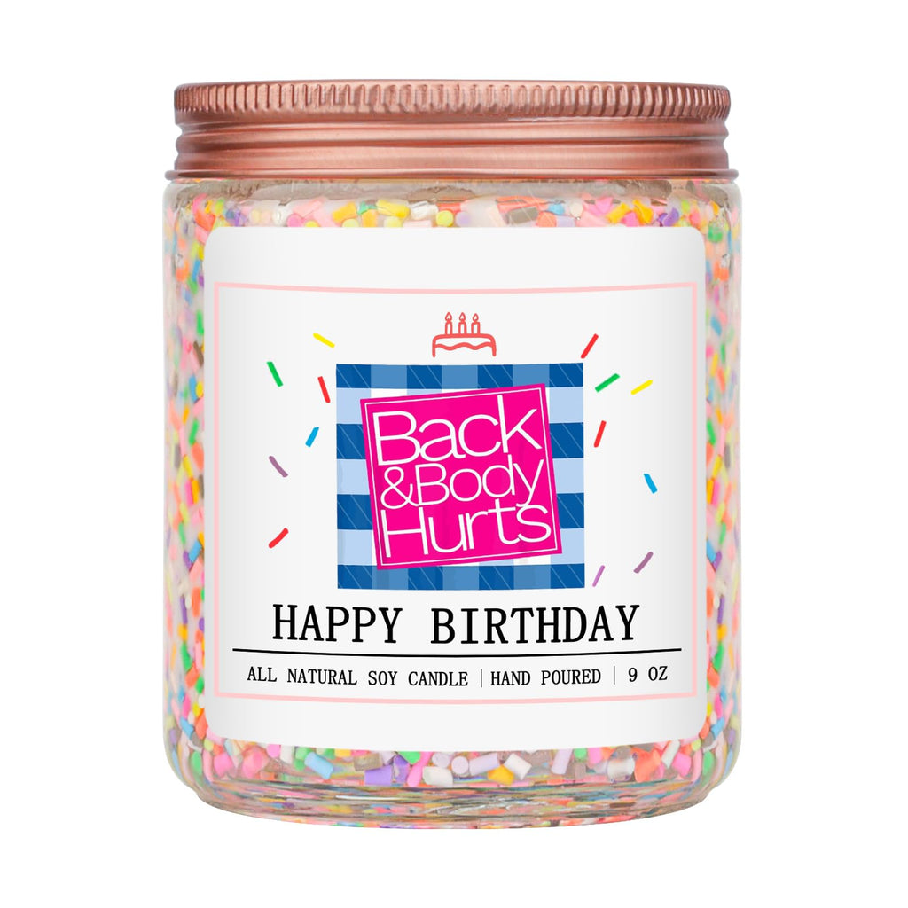 Homsolver Birthday Candles Gifts for Her and Him, Birthday Gifts for Women Men, Unique Best Friend Birthday Gift Ideas -Happy Birthday Candles