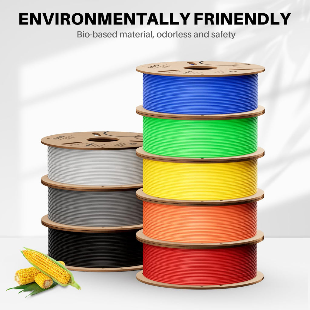 ELEGOO PLA+ Filament 1.75mm Black 1KG, PLA Plus 3D Printer Filament, Dimensional Accuracy +/- 0.02 mm, Tough & High Strength, Fit for Most FDM Printers(1KG/Spool, 2.2 lbs)