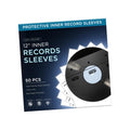 TNP 50 Vinyl Outer Sleeves Cover - Thick 3 Mil Vinyl Record Album Protective Sleeves 12.75" x 12.75" - Crystal Clear Plastic Record Sleeve for Single & Double LP Album Covers Storage Collection