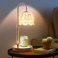 GEEZO Fragrance Candle Warmer Lamp,Electric Candle Warmer with Timer & Dimmer, Mom Christmas Birthday Gifts for Women, House Warming Gifts New Home Bedroom Decor