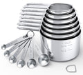 TILUCK Stainless Steel Measuring Cups & Spoons Set, Cups and Spoons,Kitchen Gadgets for Cooking & Baking (13)