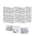 Breville 24-Pack Replacement Charcoal Water Filters - Premium Activated Charcoal Filters For Coffee Makers and Espresso Machines