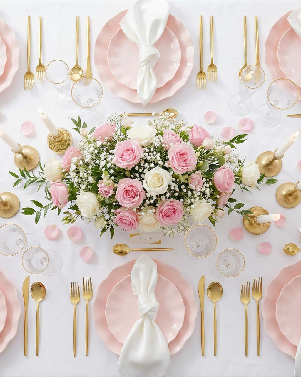 LIYH 24 Pcs Pink Plates Reusable, Pink Plastic Scalloped Plate Durable and Dishwasher Safe,Baby Shower Plate, Light Weight Daisy Plastic Wavy Plates for Wedding Party Birthday