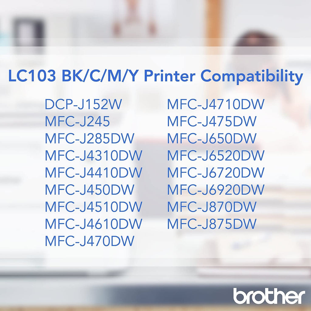 Brother LC103CS Cyan Ink CartridgeHigh Yield LC103CS