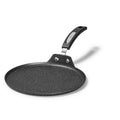 Starfrit The Rock 26cm (10") Non-Stick Multi Pan - Tawa - Durable Forged Aluminum - Induction Ready - Oven Safe - PFOA Free - Easy to Clean - Black