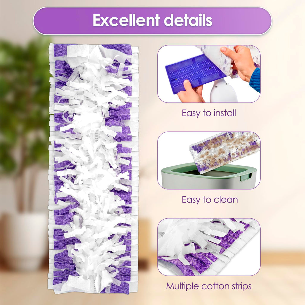 (25 Pack) Replacement Power Mop Pads for Swiffer PowerMop, Disposable PowerMop Mopping Pad Refills Compatible with Swiffer PowerMop, Multi-Surface Mop Pad Refills for Floor Cleaning