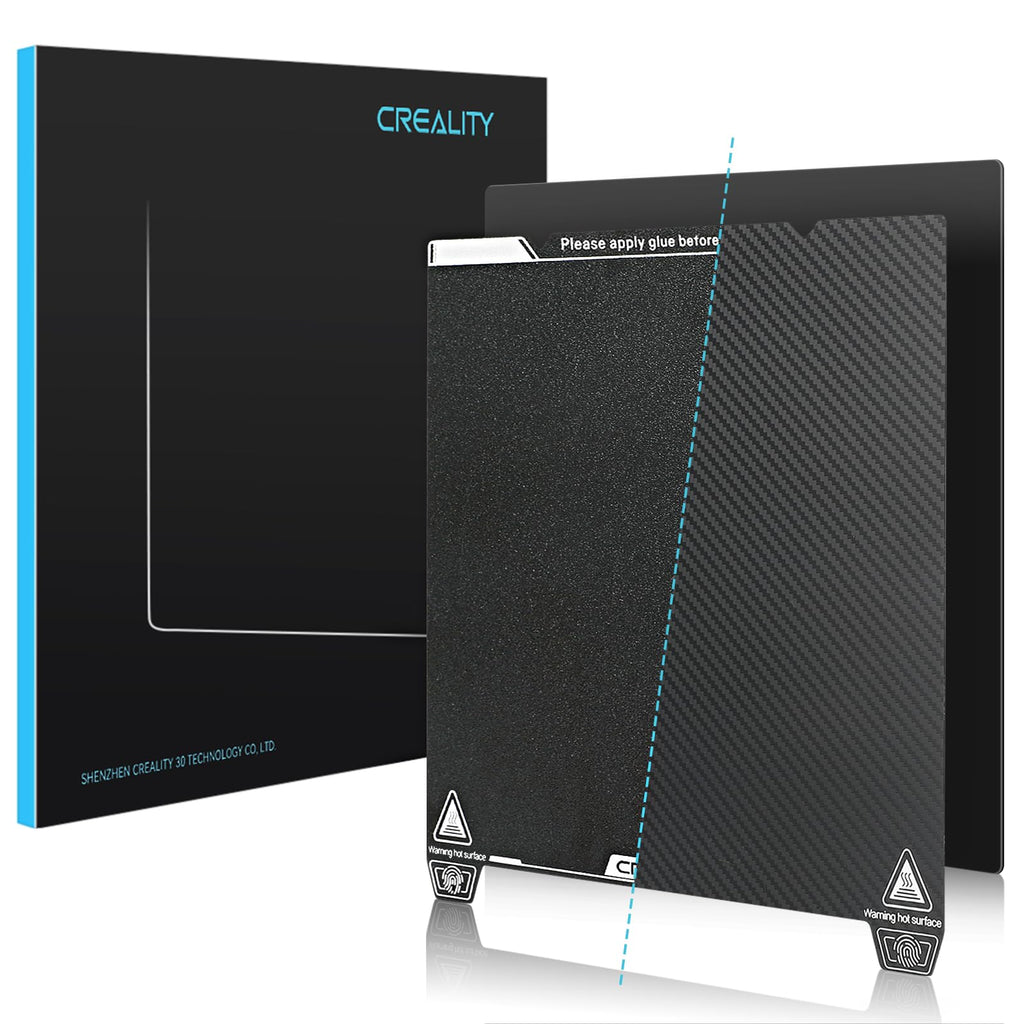 Creality Ender 3 V3 SE Dual-Sided Printing Platform Board Kit (Glossy PET+Coated PEI) Build Plate 235x235mm for Ender-3 Ender 3 S1 Pro/Ender 5 S1 Ender 3 Neo/Ender 3 V2 Neo/Ender 3 V3 KE/CR-10 SE/K1
