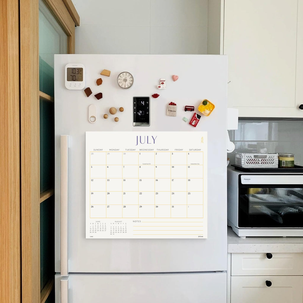 Jotsome Magnetic Calendar for Refrigerator 2026-2027, Monthly Fridge Calendar From April 2026 to June 2027 13x11 inch, Easy Organizing