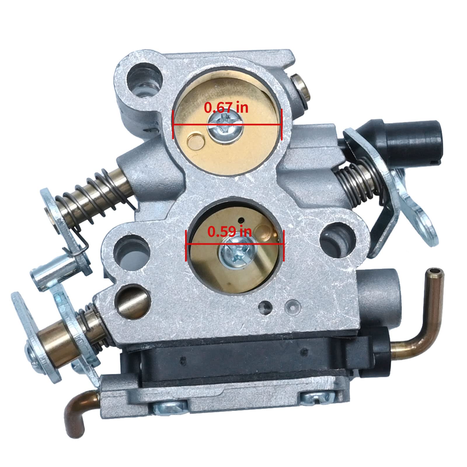 laffoonparts 574719402 545072601 Carburetor Replacement for Husqvarna 235 235E 236 236E 240 240E Chainsaw Carb with Air Filter Fuel Line/Filter