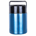 Meichoon Large Insulated Food Container for Cooking 35 oz 1000ml, Stainless Steel Interior Leak Proof Soup Jar & Food Storage, BM02 Blue