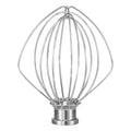 K45WW Dishwasher Safe Whisk Attachment Fits 4.5 Quart and 5 QT KitchenAid Tilt-Head Stand Mixer Stainless Steel 6 Wires Whip for Egg Heavy Cream Beater, Cakes Mayonnaise