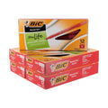 BIC Round Stic Ball Pen, Medium Point, 1.0 mm, Red Ink, Pack of 60 (GSM11RD)
