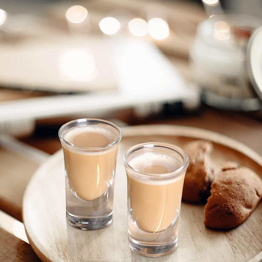 35ml Shot Glasses Set of 12 Clear Shot Glass in Bulk1.2oz Small Glass Cup for Tequila Vodka Liqueurs Whiskey Espressos