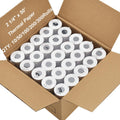 50 Rolls 2 1/4" x 50' Thermal Paper Receipt Rolls 2.25in x 50ft Cash Register POS Paper fits All Credit Card Terminals,58mm Thermal Receipt Paper
