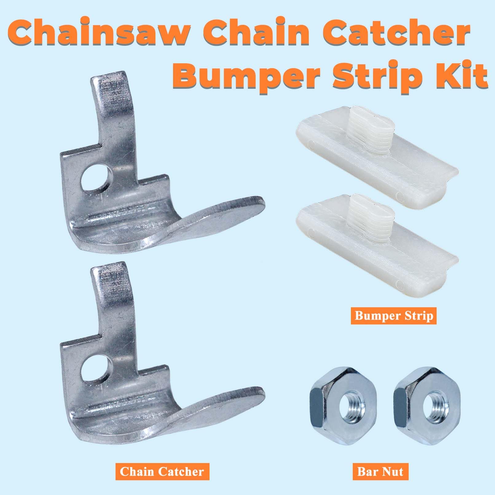 Hyceker Chain Catcher Bar Nuts Kit for Stihl MS231 MS241 MS240 MS251 MS260 MS290 MS310 MS311 MS340 MS341 MS360 MS361 MS362 MS380 MS390 MS391 028 029 034 036 038 039 Chainsaws 1125 650 7700 00006567700