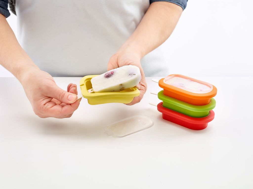 Lekue 3400221S01U150 4 Unit Stackable Ice Lollipop Mold
