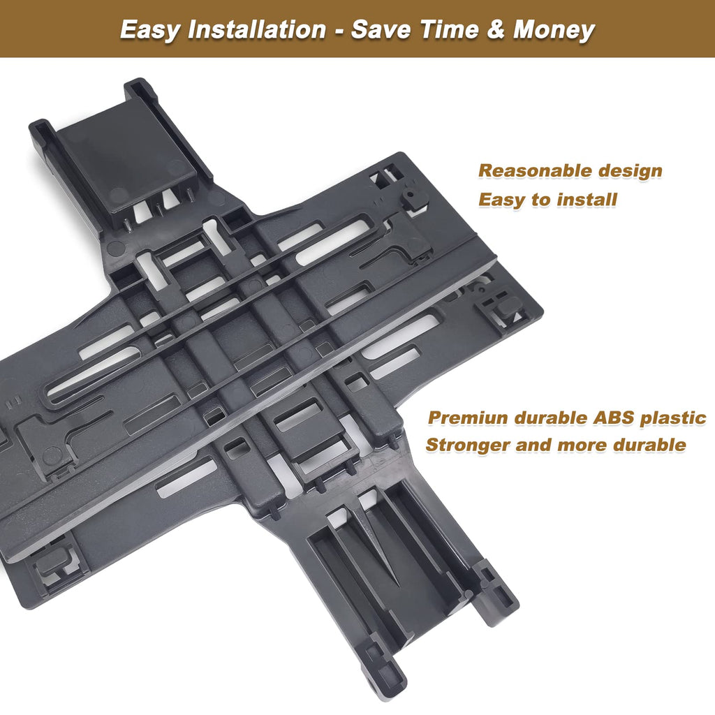 𝟮𝟬𝟮𝟔 𝗨𝗣𝗚𝗥𝗔𝗗𝗘𝗗 Dishwasher Upper Rack Adjuster W10546503 W10195839 W10195840 Dishwasher Positioner for Whirlpool Kitchenaid Maytag Top Rack Adjuster Replacement Parts W10418314 W10306646