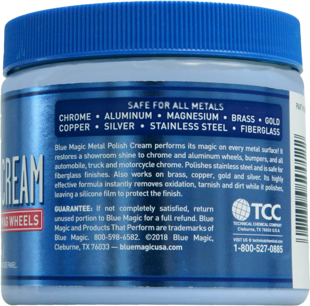 BlueMagic 500-06 Metal Polish Cream - 19 3/8 oz.