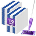 UNIMADE 100 Count Mop Pad Refill Compatible with Swiffer Wet Jet, Disposable Multi-Layers Mopping Pads for All Hard Surface, Especially Hardwood Floor, Super Absorbent Spray Mopping Pad Refills