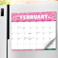 2026-2027 Magnetic Calendar for Refrigerator, 2 Years Fridge Calendar Magnet Runs Until December 2027, 24 Monthly with festival Design for Easy Organizing - 13''11.5''
