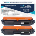 LCL Compatible Toner Cartridge for HP 30A CF230A with Chip (2-Pack, Black) Replacement for LaserJet Pro M203d M203dn 203dw M230fdw M230sdn MFP M227d MFP M227fdn MFP M227fdw MFP 227sdn Printer