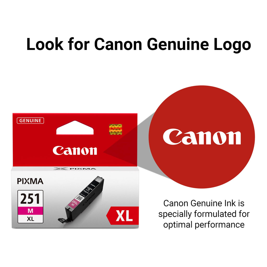 Canon CLI-251XL High-Yield Magenta Ink Tank (CLI-251M XL)