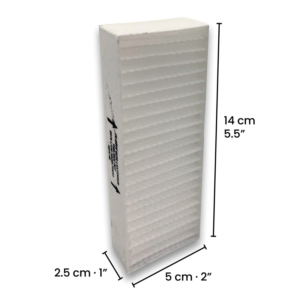 CYCLOVAC | High Efficiency Heavy Duty Central Vacuum Electrostatic Bags (Set of 3) | 1 Carbon Dust filter included | 5 gal/22l