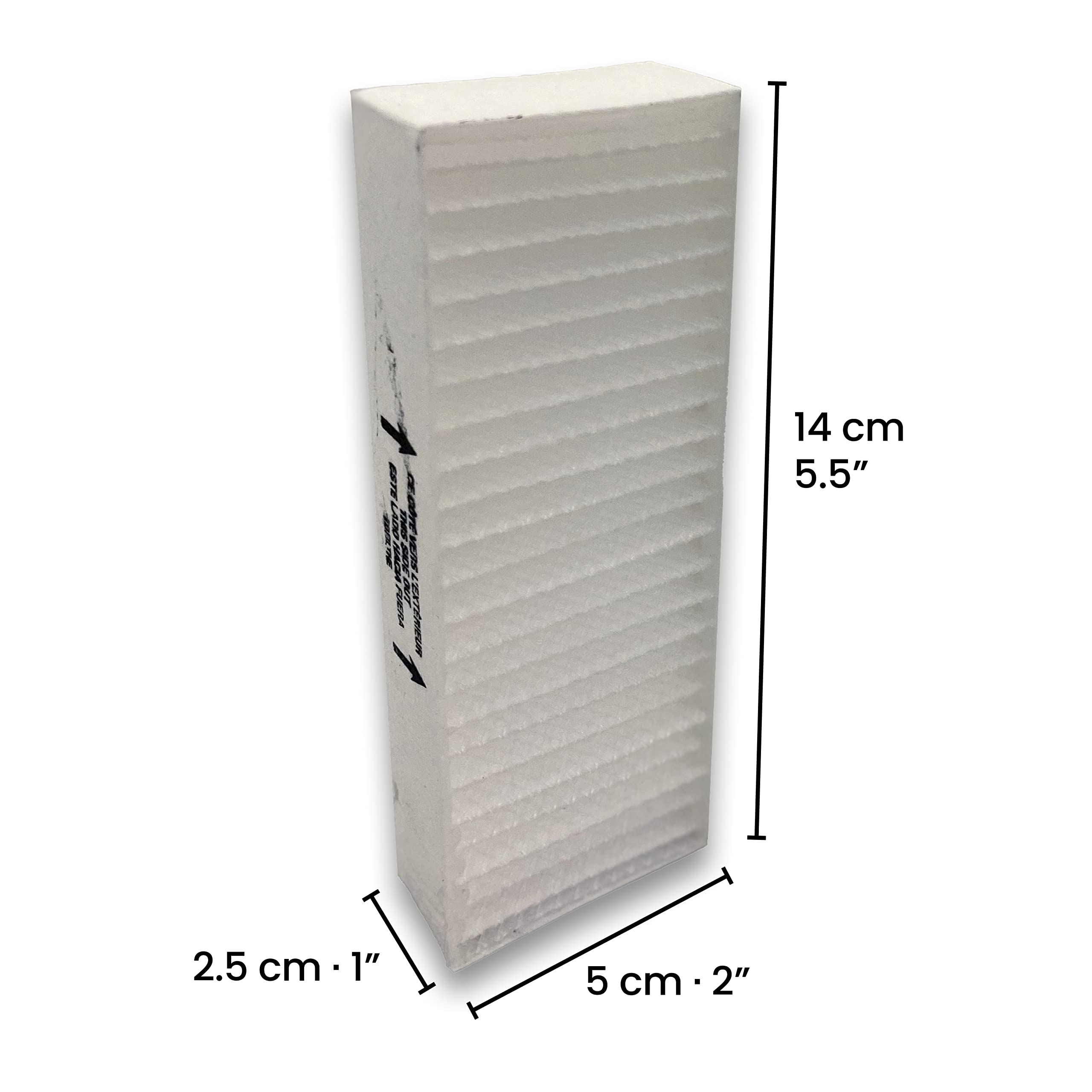 CYCLOVAC | High Efficiency Heavy Duty Central Vacuum Electrostatic Bags (Set of 3) | 1 Carbon Dust filter included | 5 gal/22l