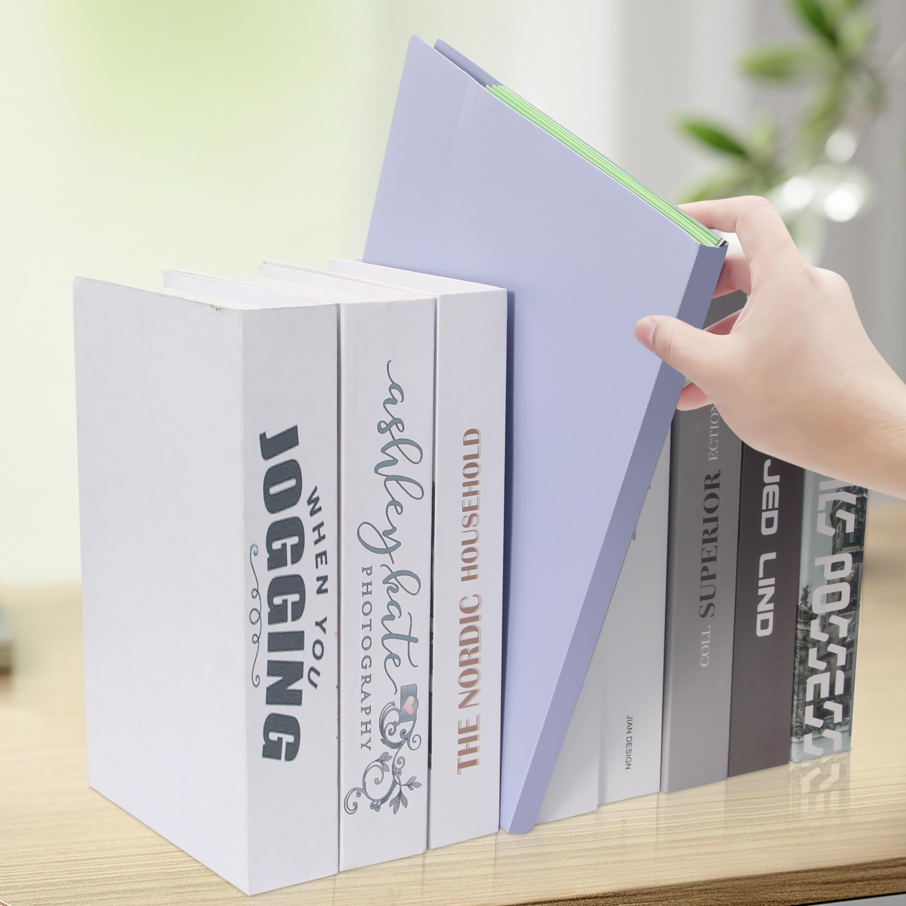 KYJ-UP 5 Pack Expanding File Folders with 168 pcs Labels, Accordion Document Organizer with 5-Pocket,A4 Letter Size with Snap Closure for School and Office